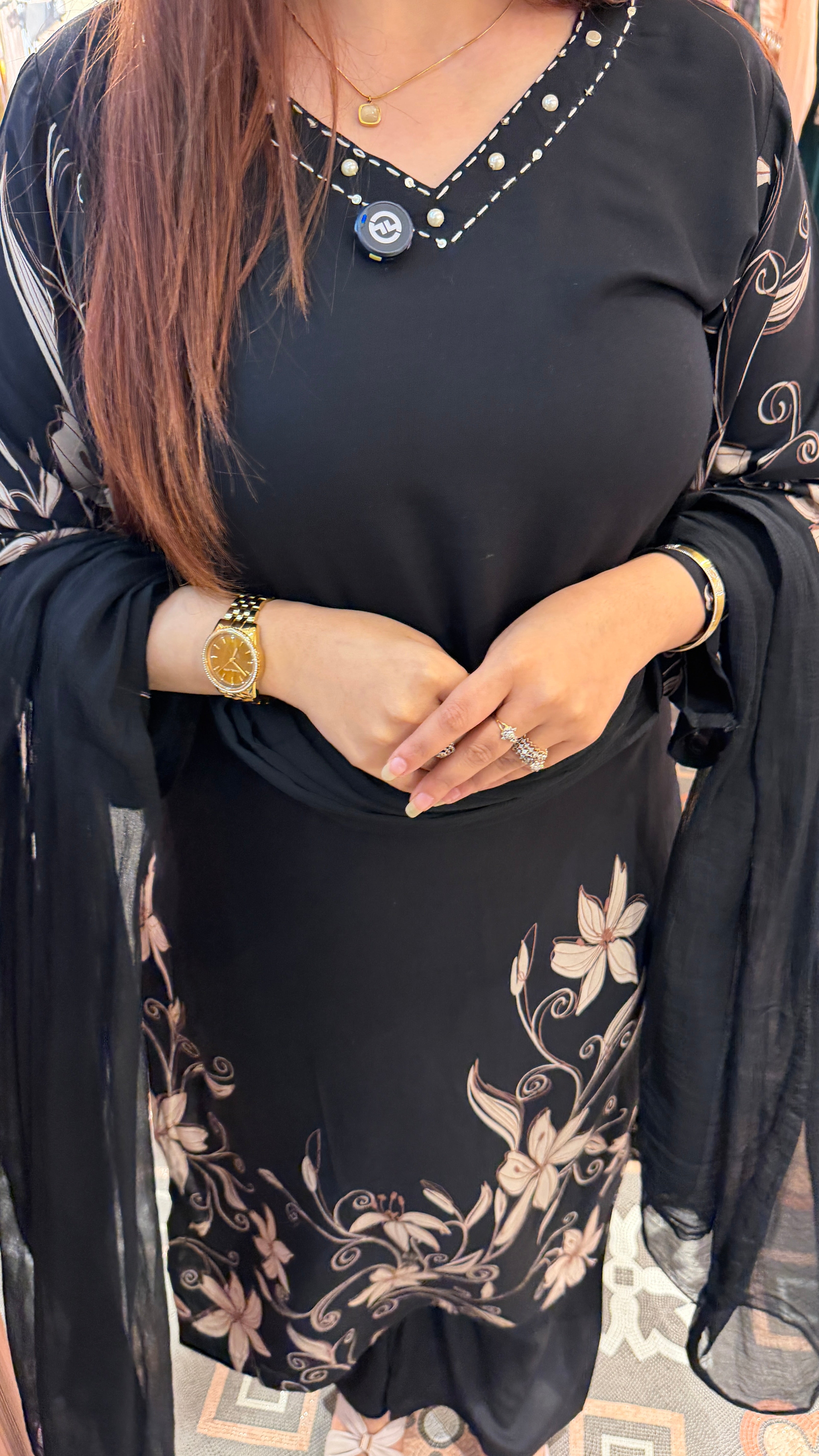 Floral Printed Kurta Set with Dupatta