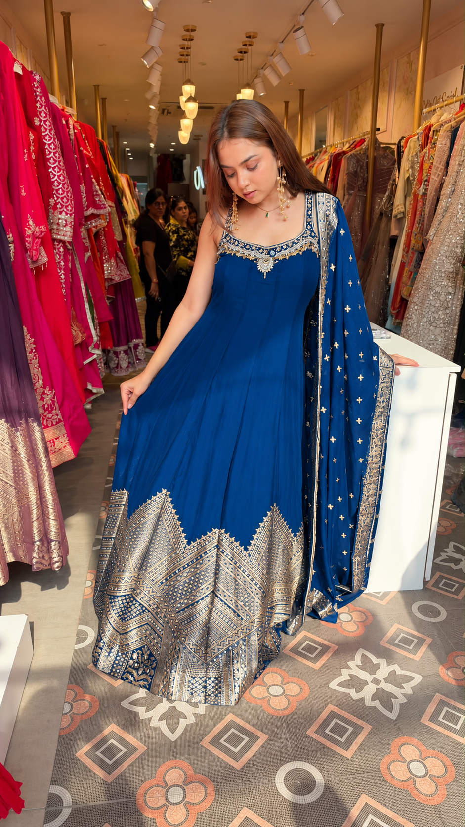 Royal Banarasi Anarkali Suit