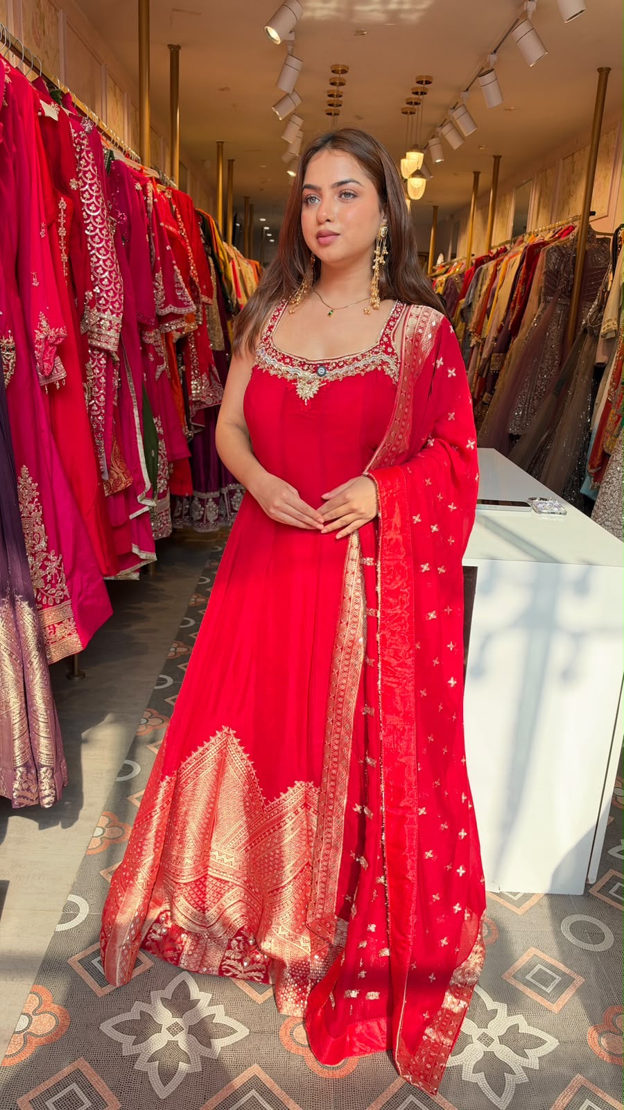 Royal Banarasi Anarkali Suit