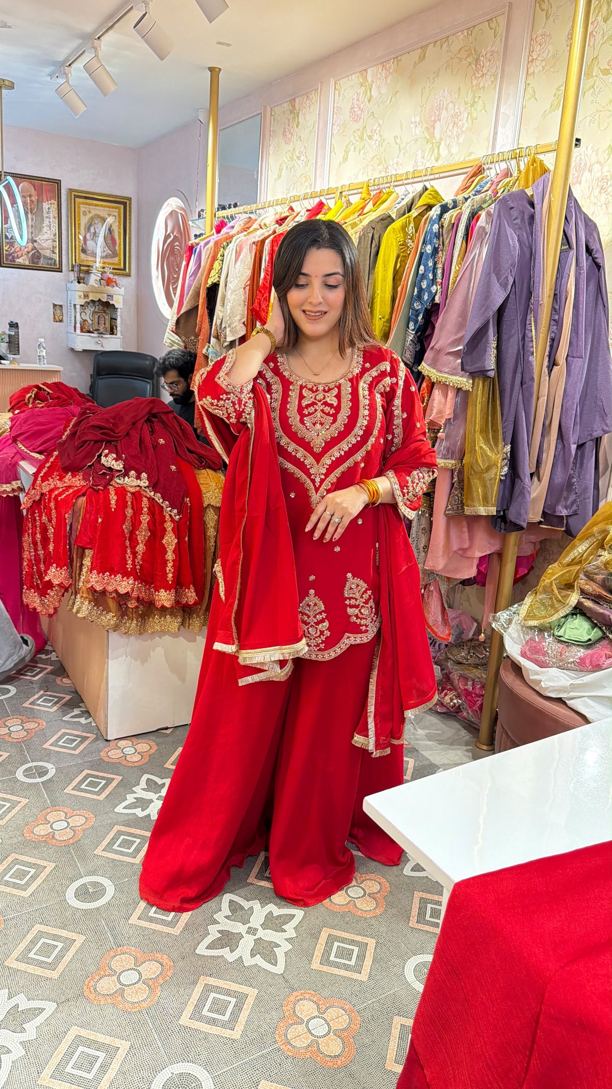 Heavy Anarkali-Style Salwar Suits