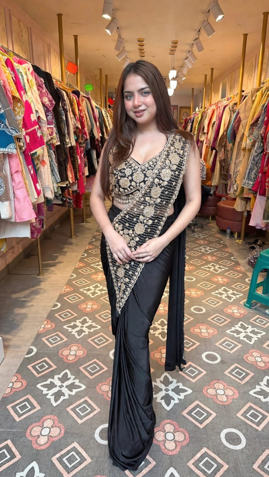 Designer Ready-to-Wear Drape Saree