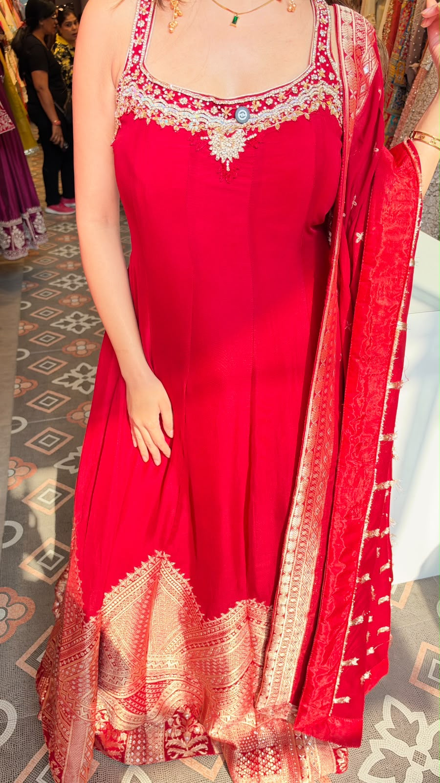 Royal Banarasi Anarkali Suit