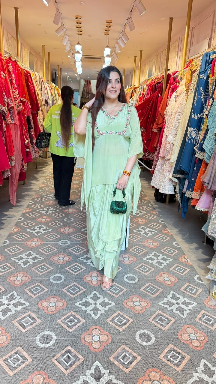 Contemporary Layered Patiala Suit