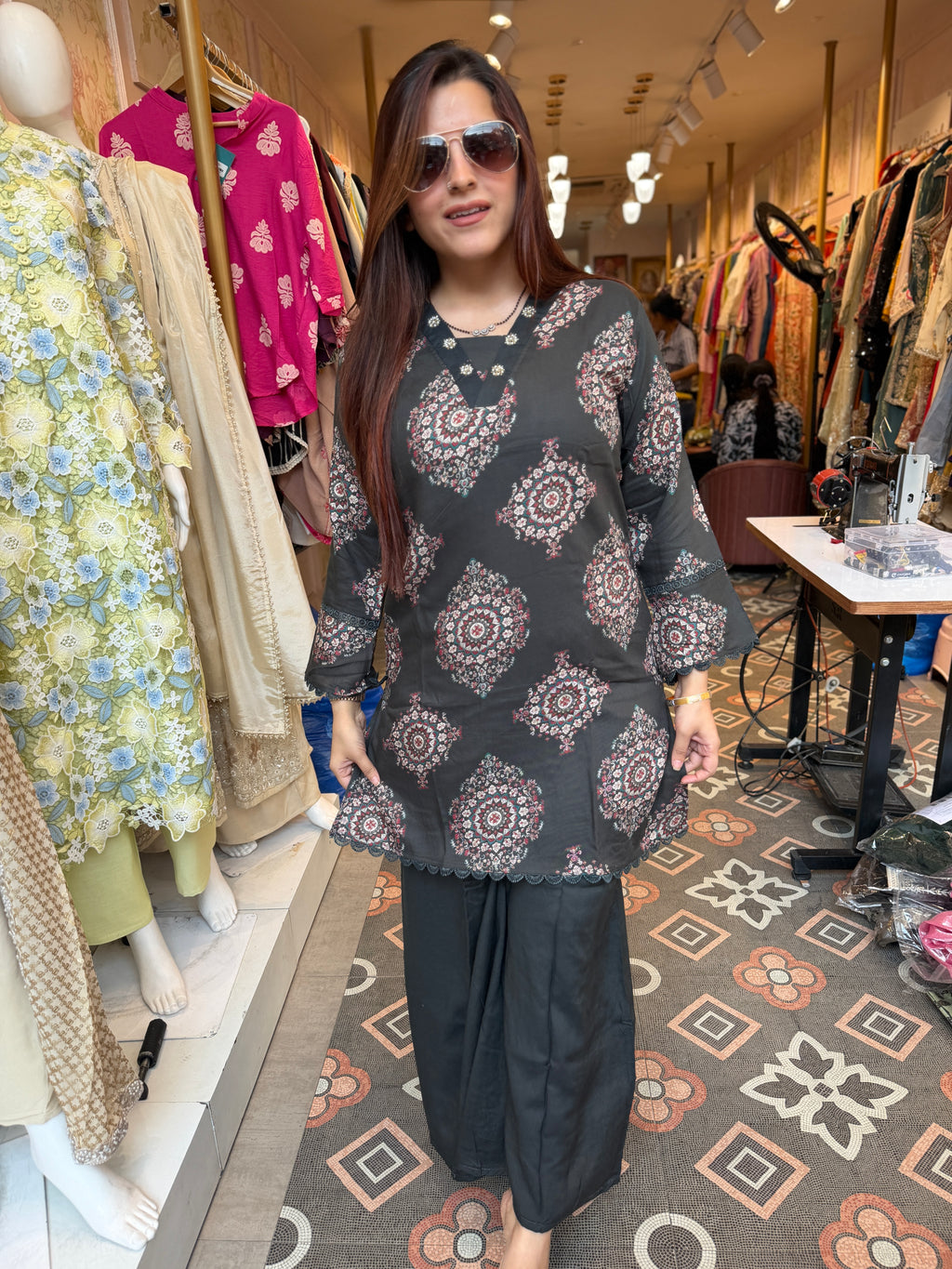 Classic Charcoal Lounge Coord