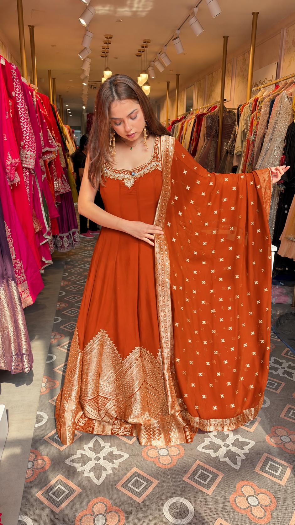 Royal Banarasi Anarkali Suit