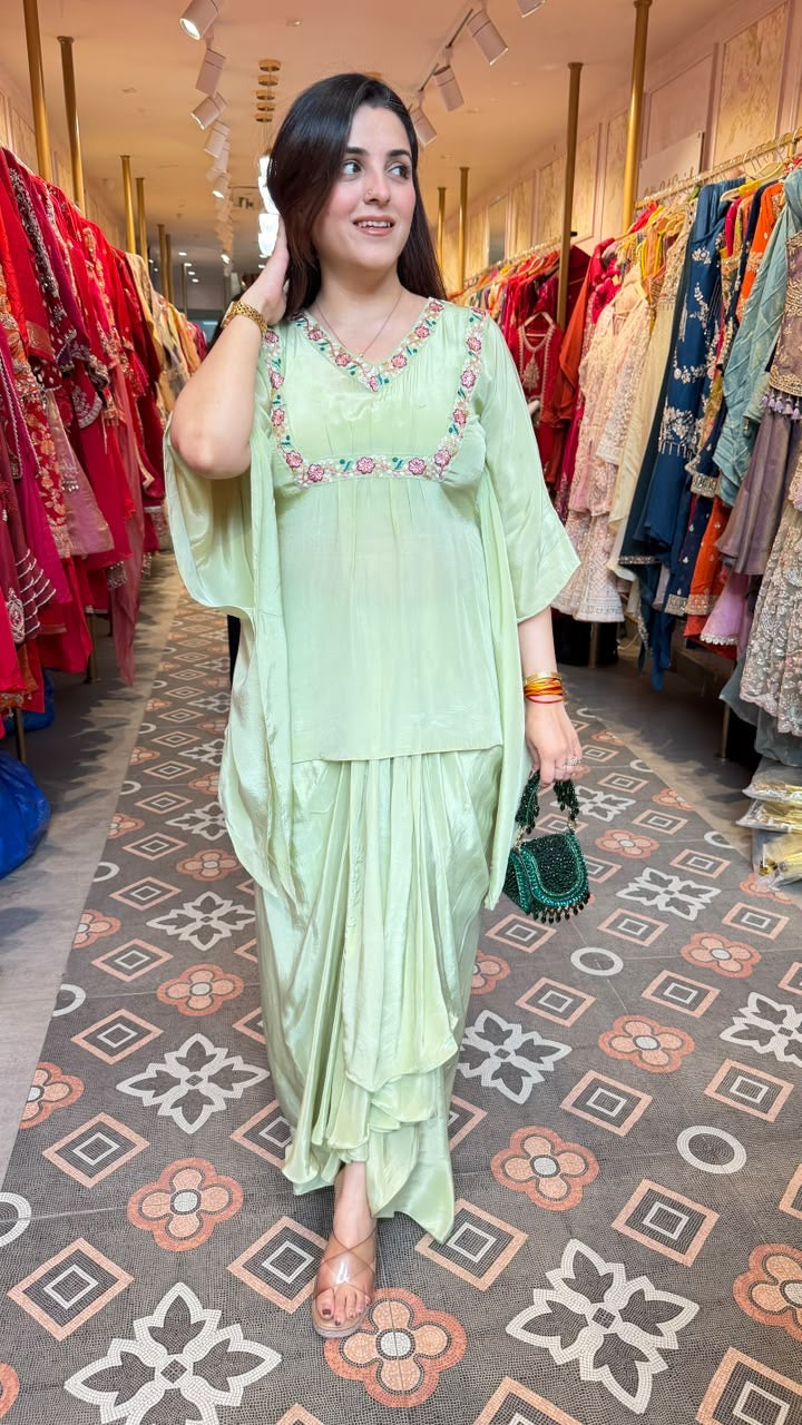 Contemporary Layered Patiala Suit