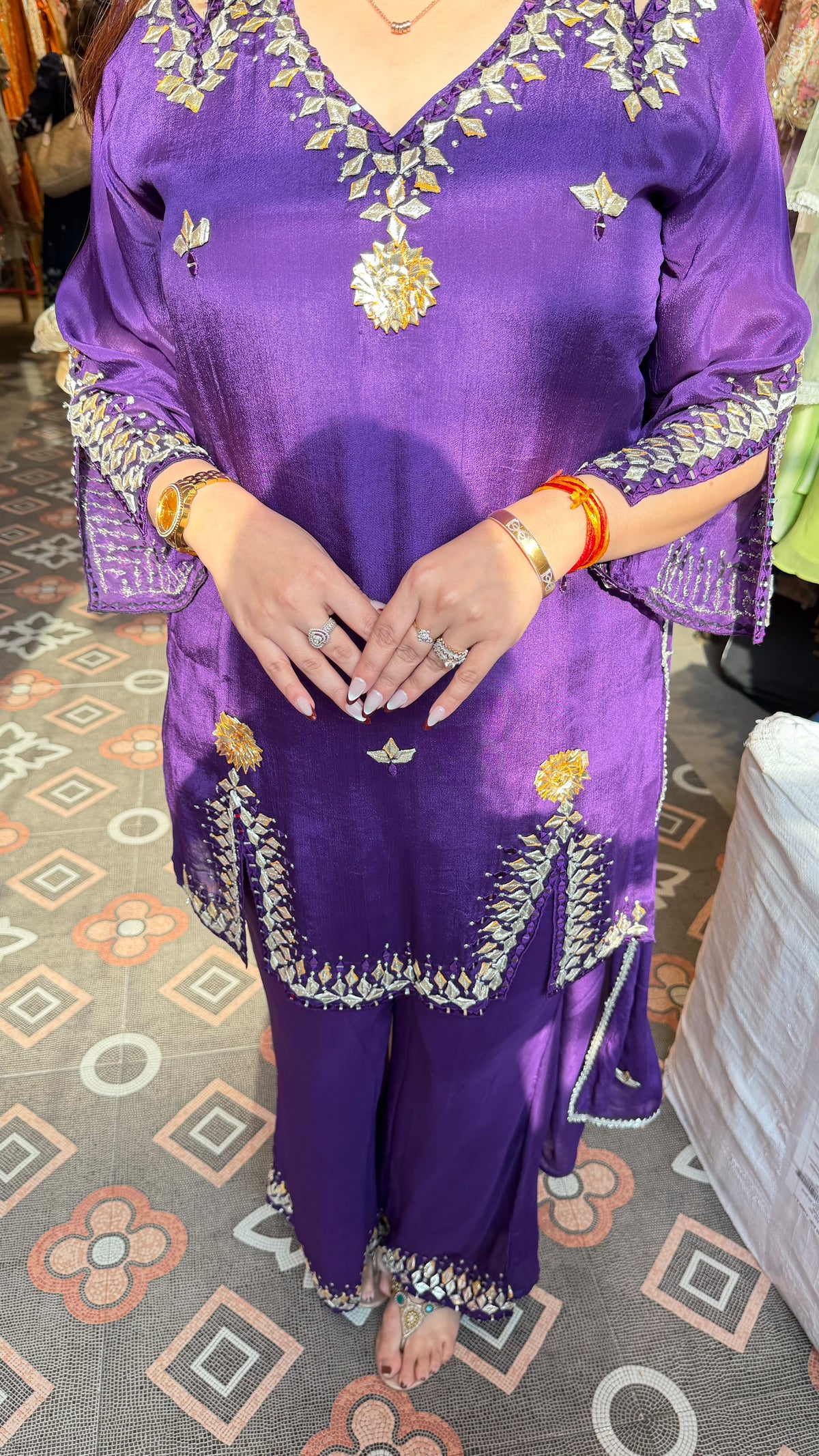 Designer Punjabi Punjabi-style 3-piece suit