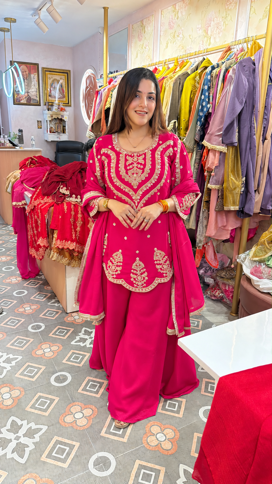 Heavy Anarkali-Style Salwar Suits