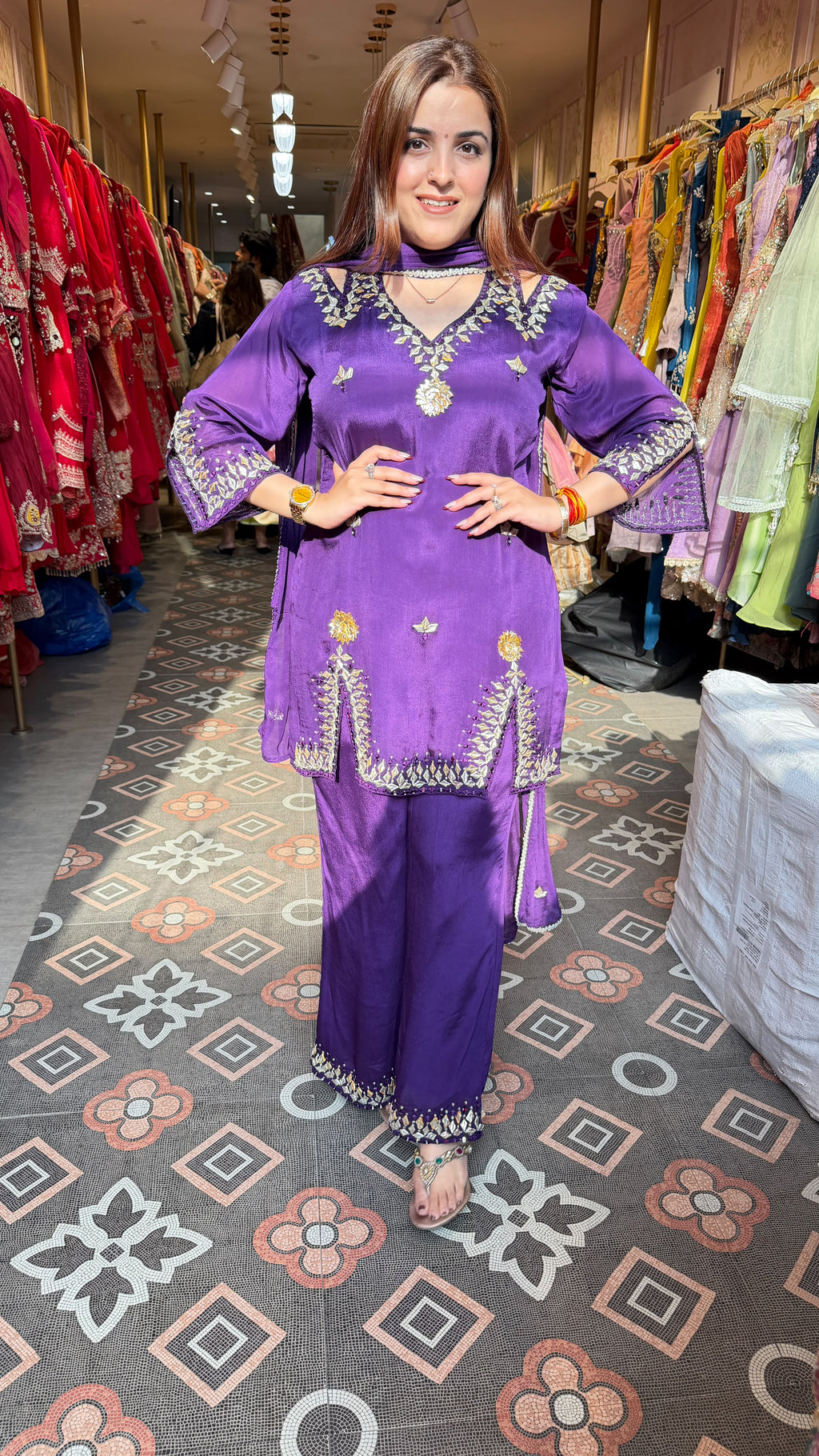 Designer Punjabi Punjabi-style 3-piece suit