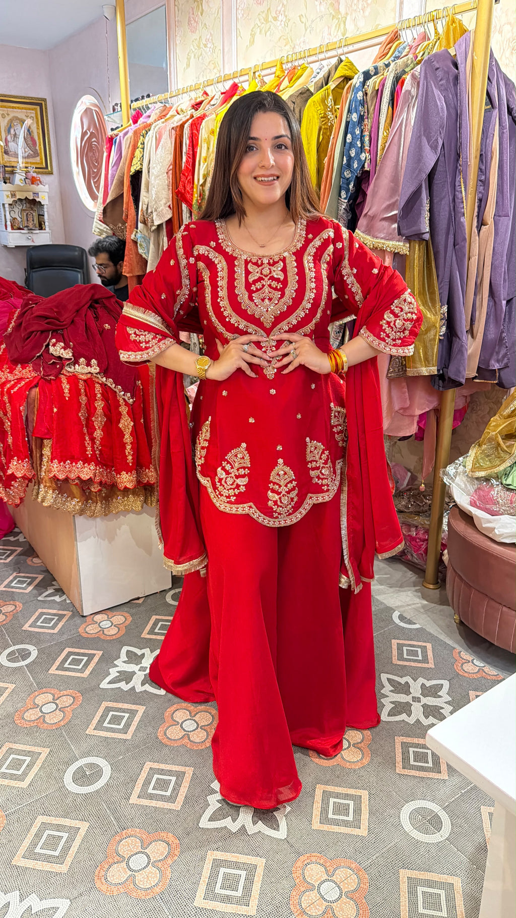 Heavy Anarkali-Style Salwar Suits