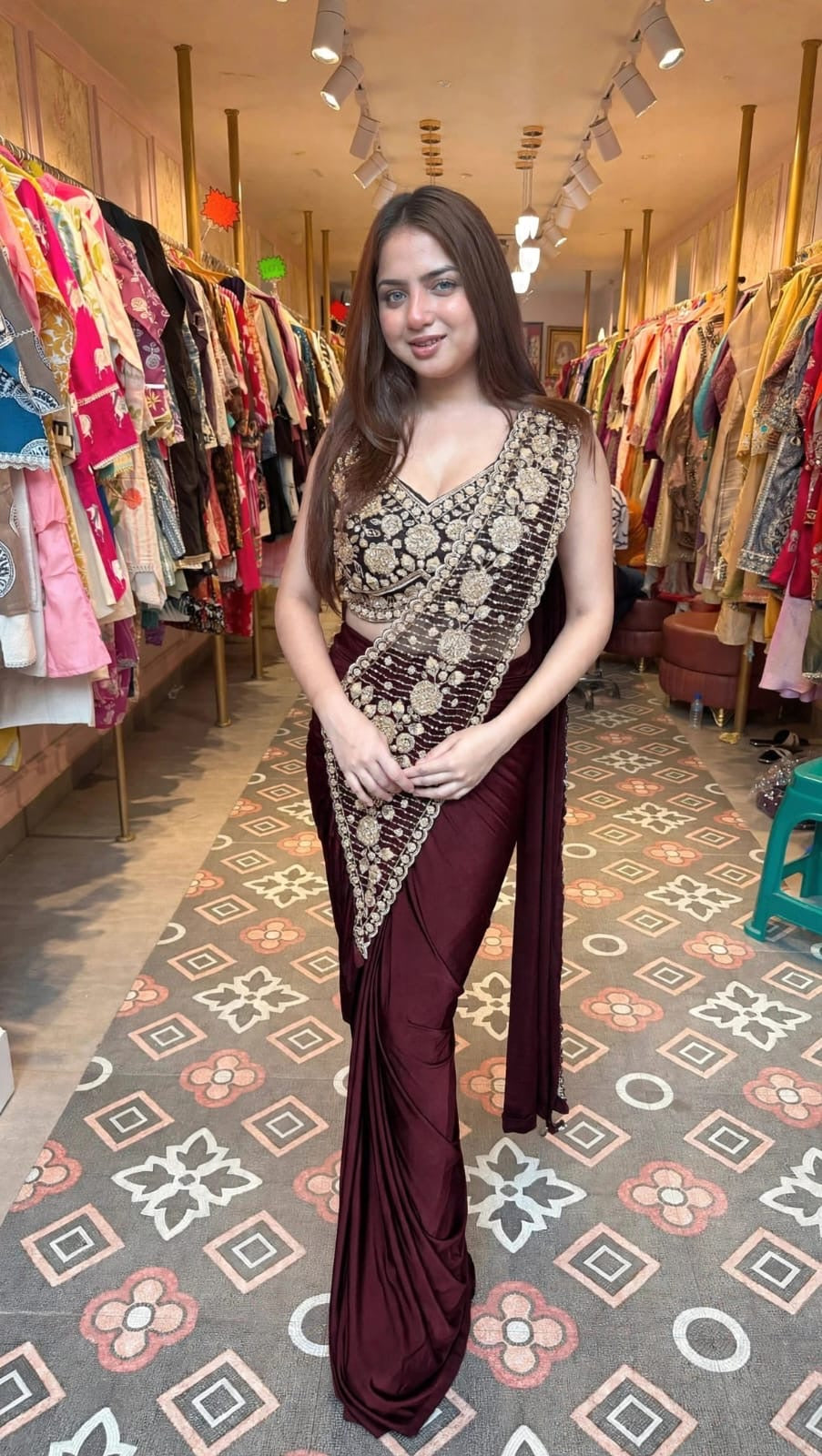 Designer Ready-to-Wear Drape Saree
