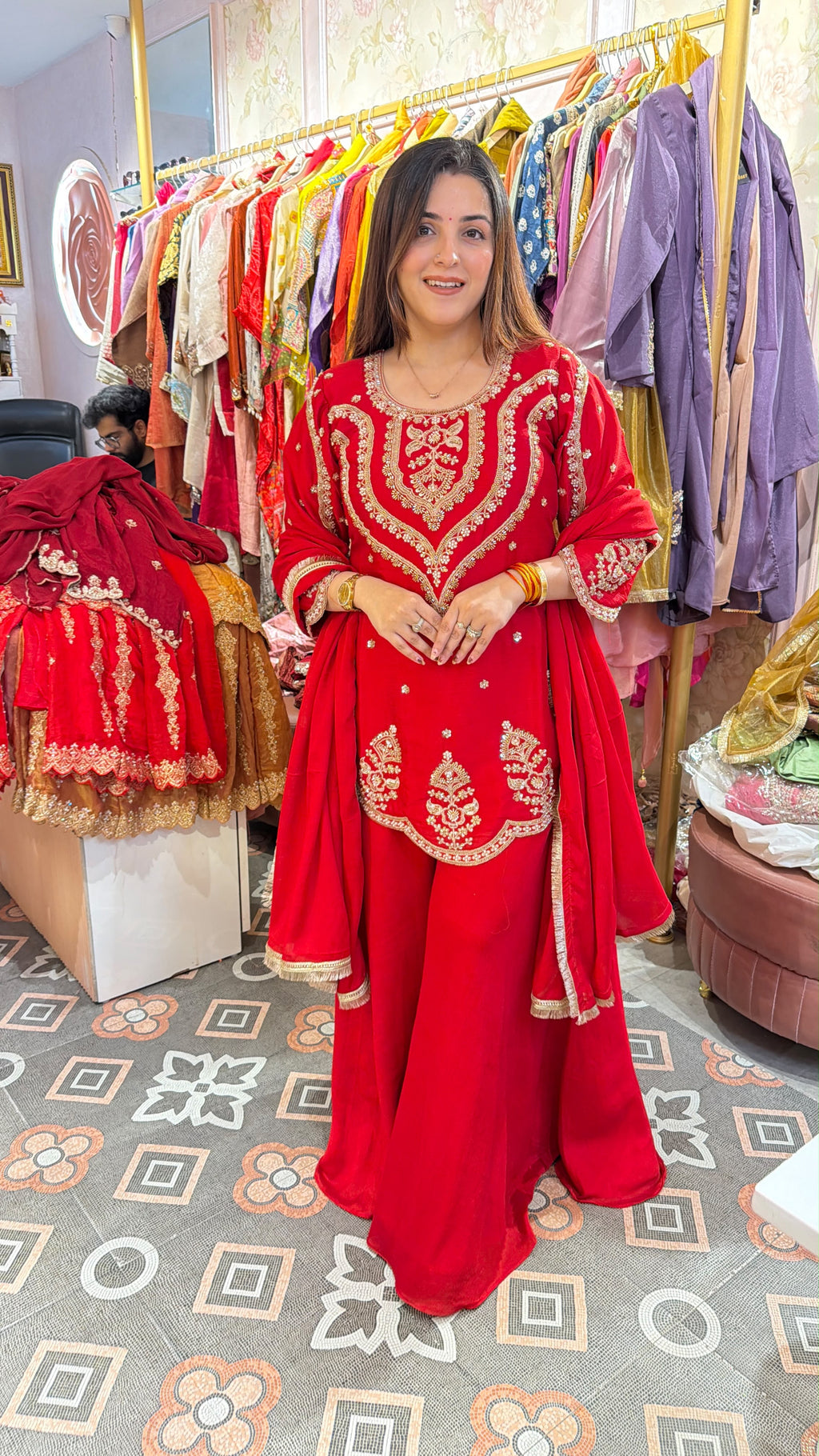Heavy Anarkali-Style Salwar Suits