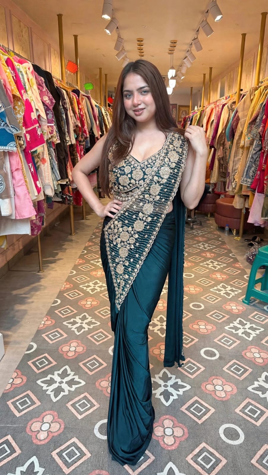 Designer Ready-to-Wear Drape Saree