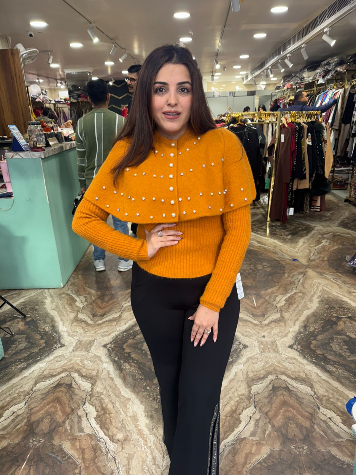 Tansy Cape style top