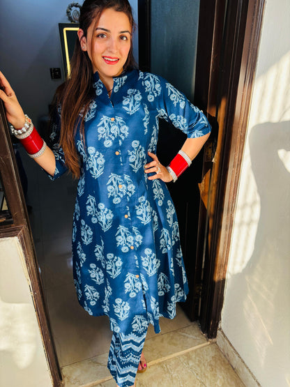 Cotton summer kurta set
