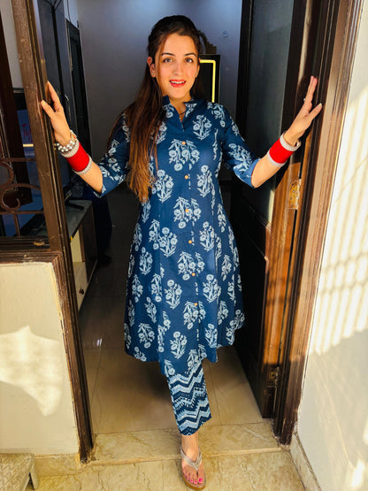 Cotton summer kurta set