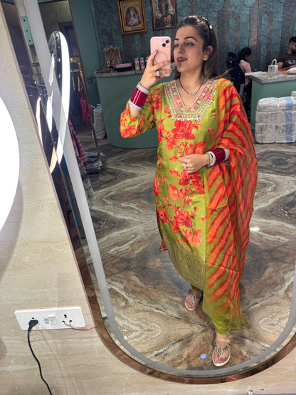 Orchid three pc suit