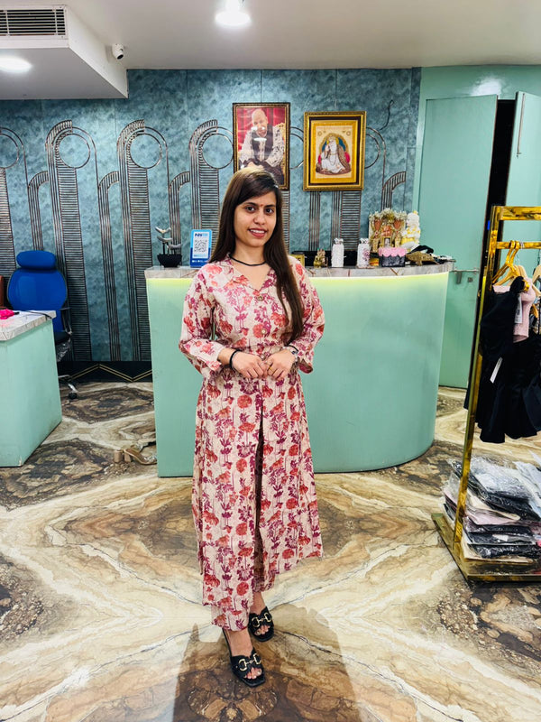 Elegant floral co-ord set