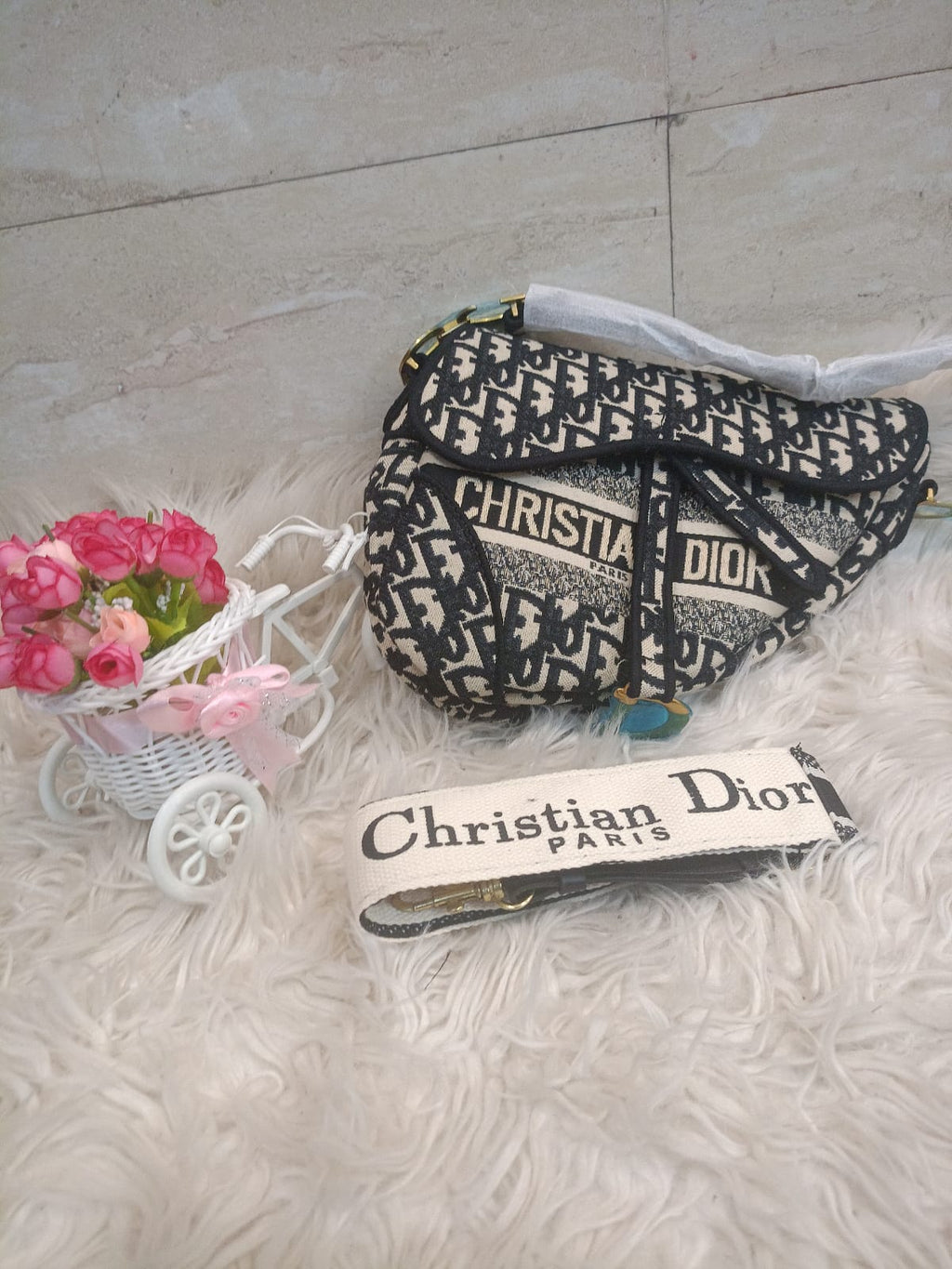 Christian Dior Saddle Bag, Designer bag