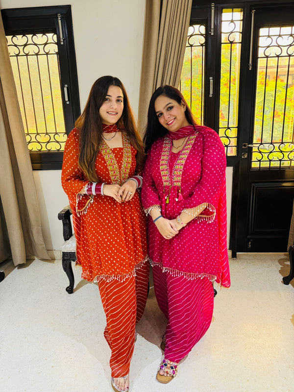 Bandhani Sharara Suit