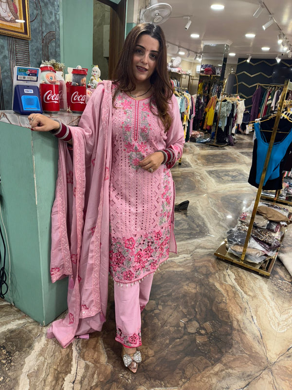 Rosy pink suit set