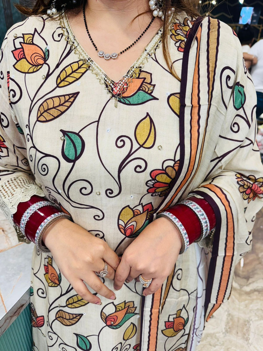 Ethnic Skyline Bliss three piece set