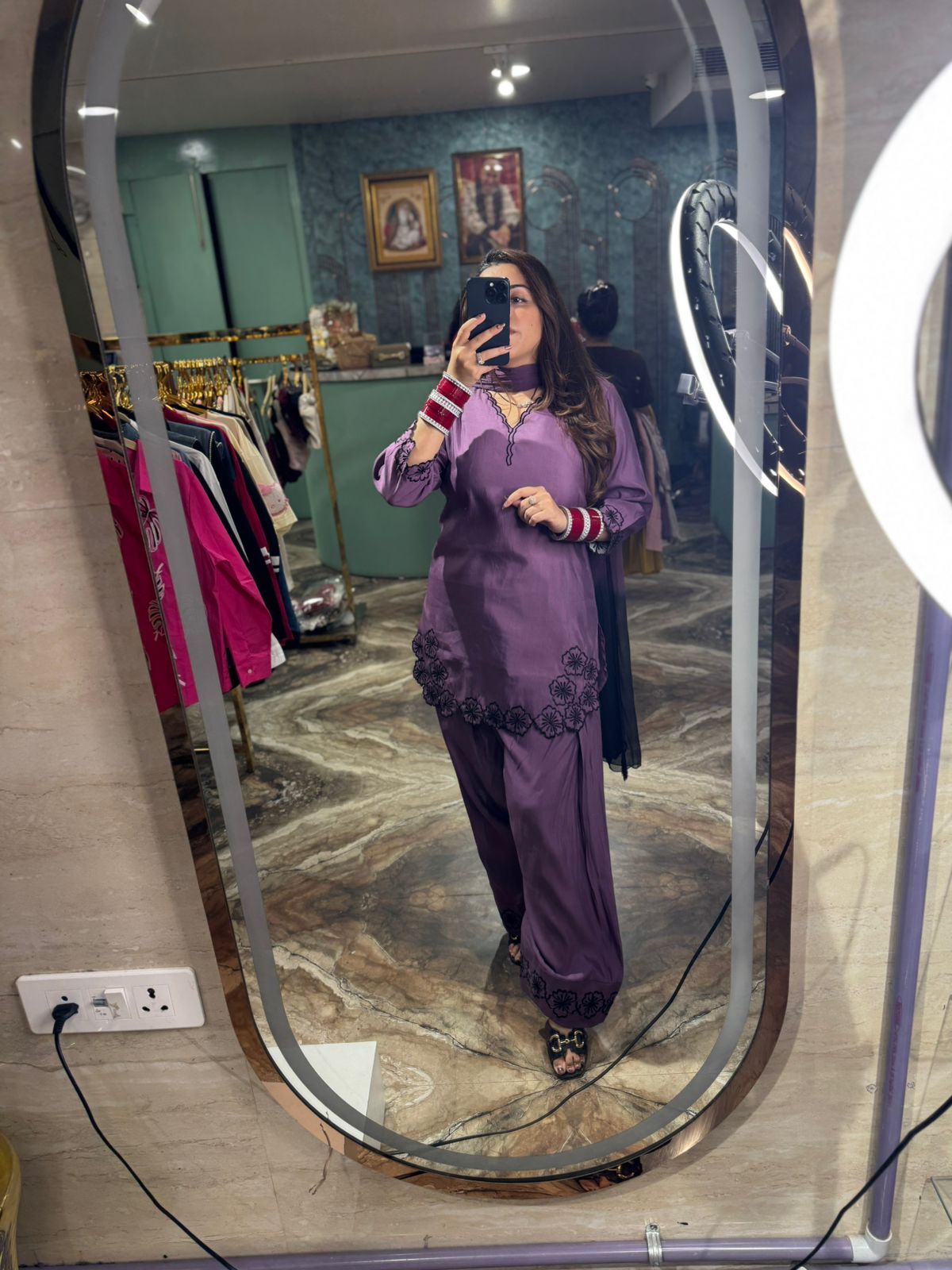 Farshi Salwar Suit with dupatta set