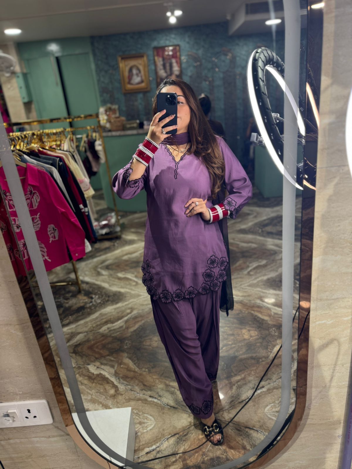 Farshi Salwar Suit with dupatta set