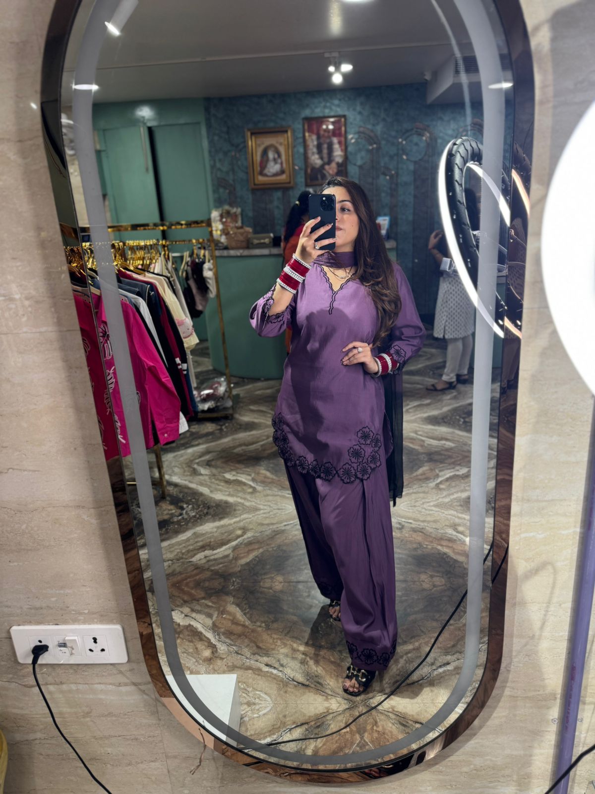 Farshi Salwar Suit with dupatta set