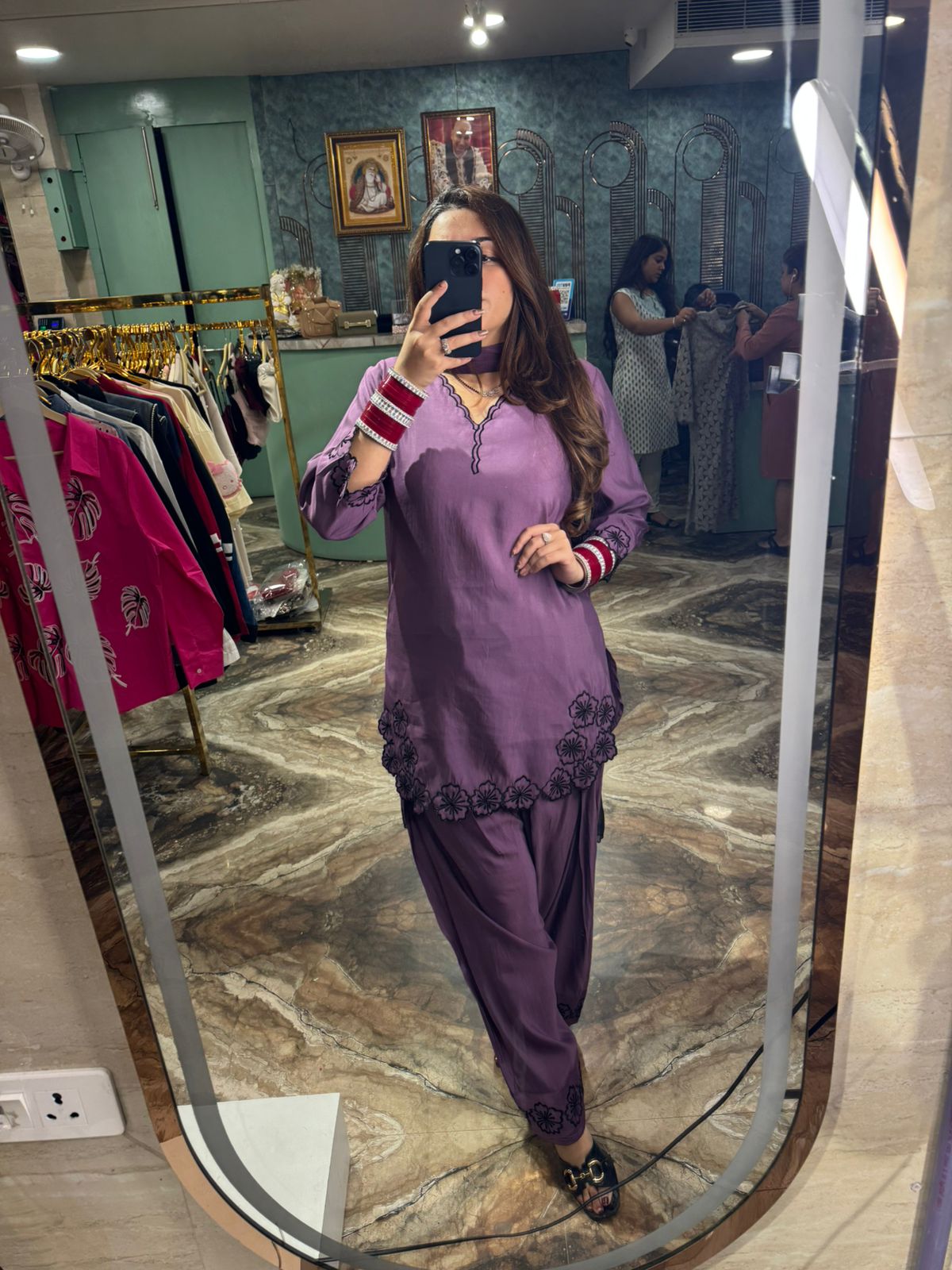 Farshi Salwar Suit with dupatta set