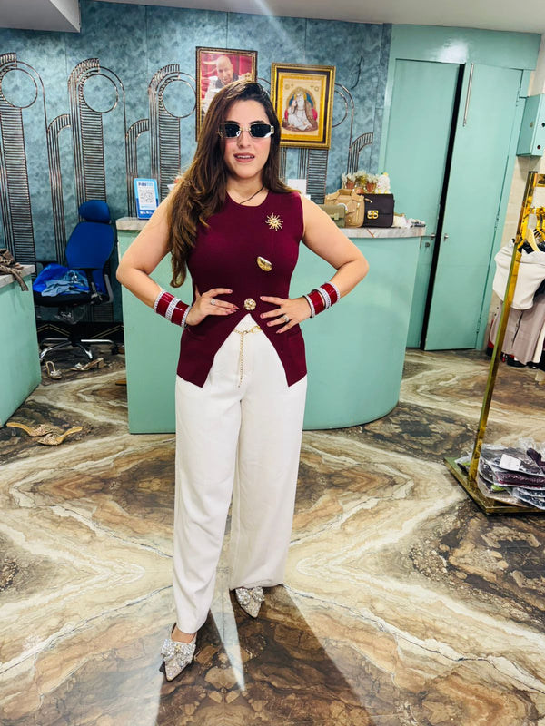 Regal Statement Vest top