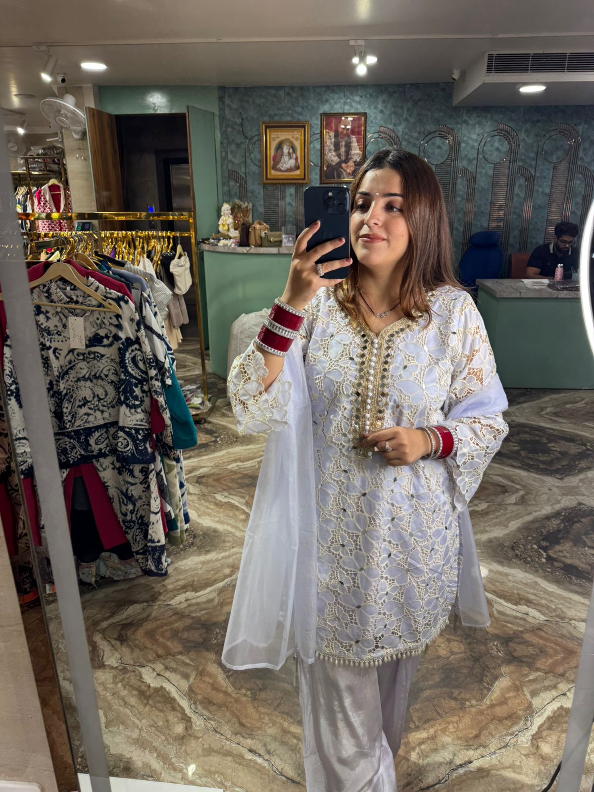 Sufian Mirror Elegance Suit Set