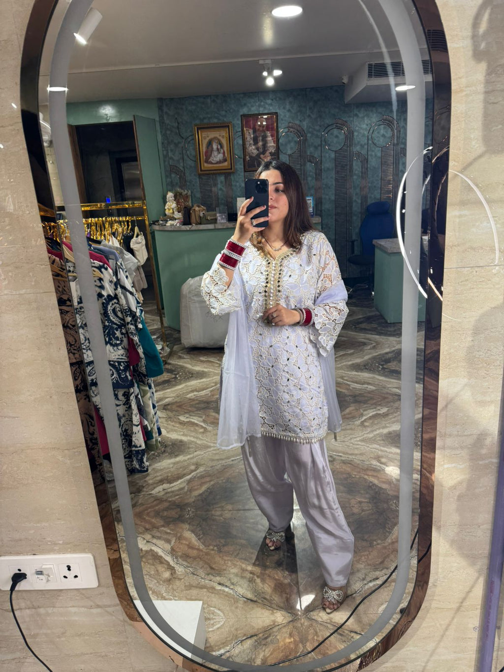 Sufian Mirror Elegance Suit Set