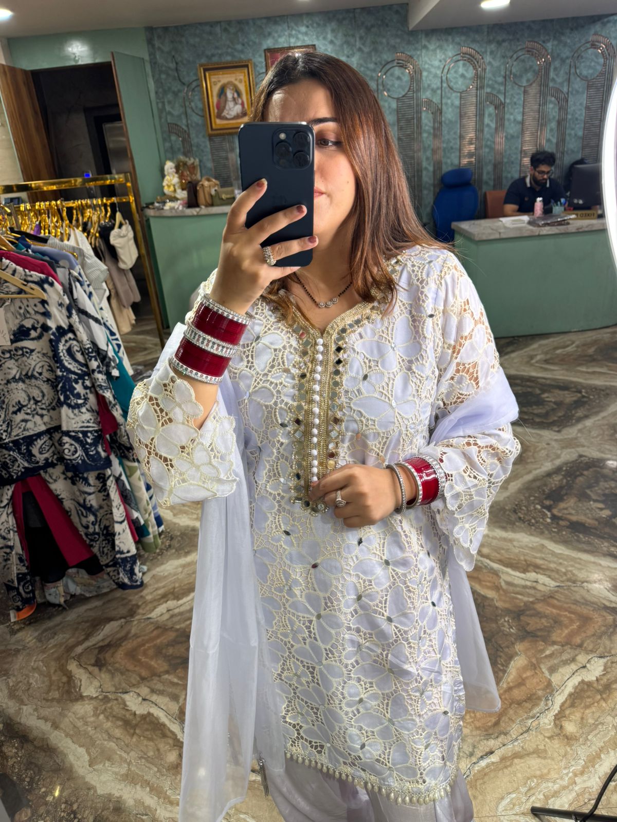 Sufian Mirror Elegance Suit Set