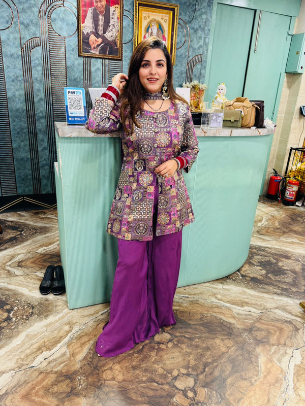 Regal Mosaic Kurti Set