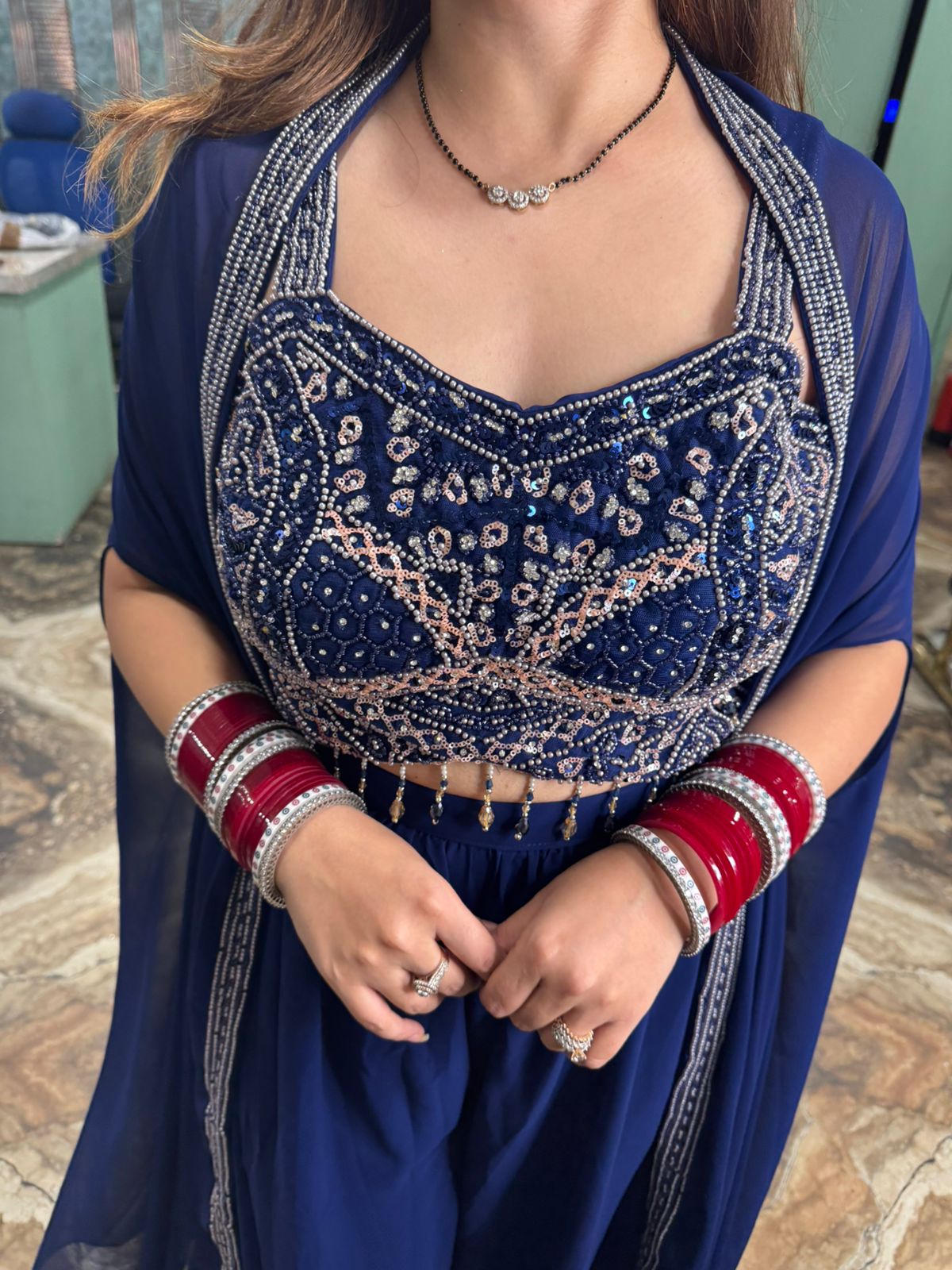 Navy Blue Ethnic Wear