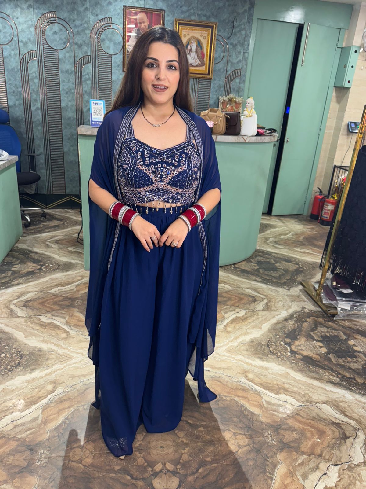 Navy Blue Ethnic Wear
