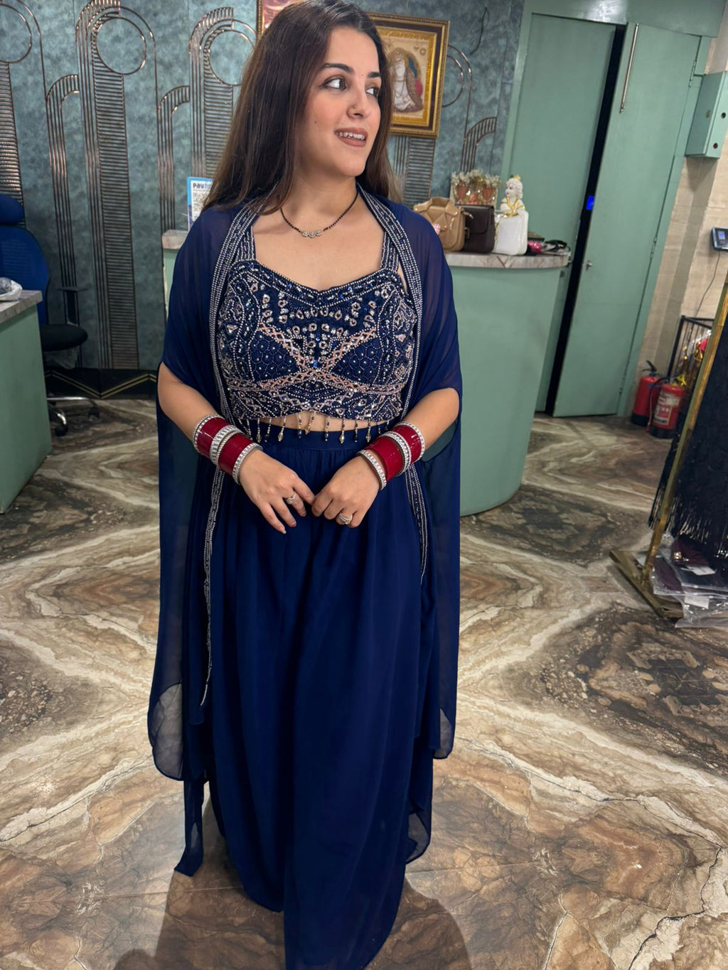 Navy Blue Ethnic Wear