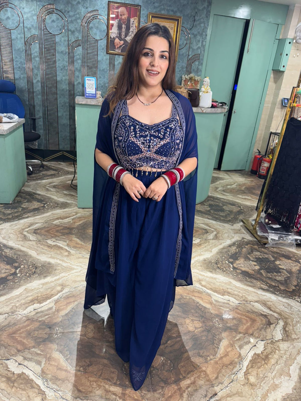 Navy Blue Ethnic Wear