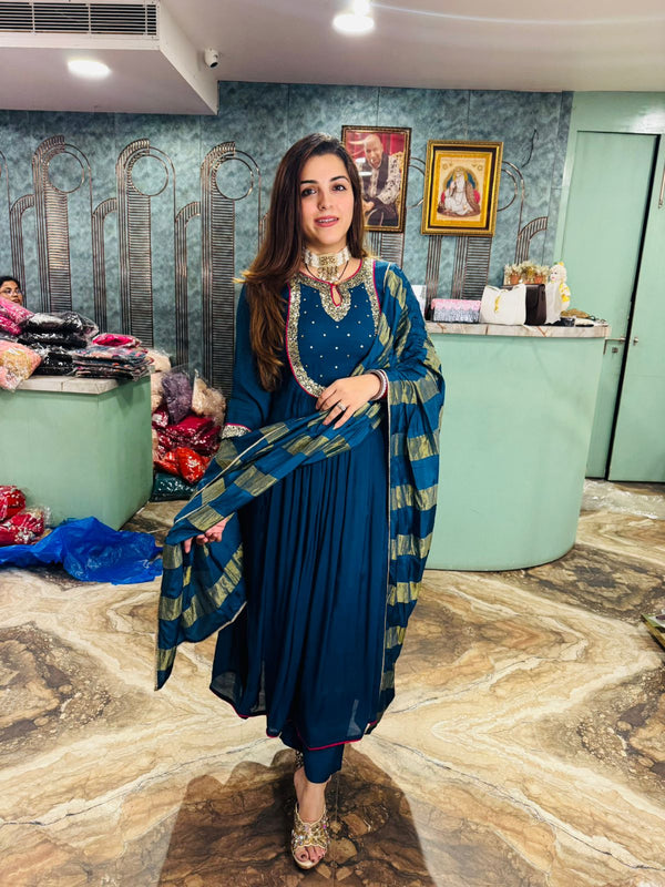 Midnight Glam Anarkali