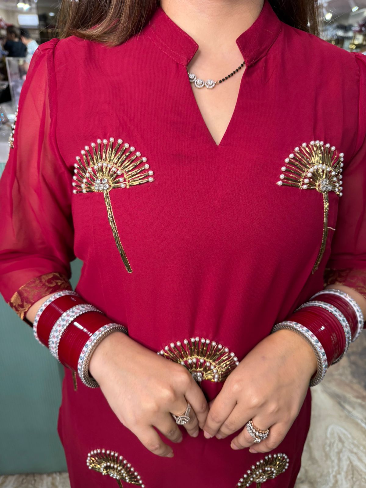 Embroidered Kurta Set