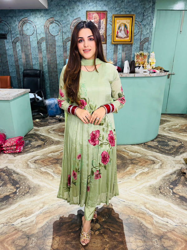 Mehreen Bloom Anarkali Set