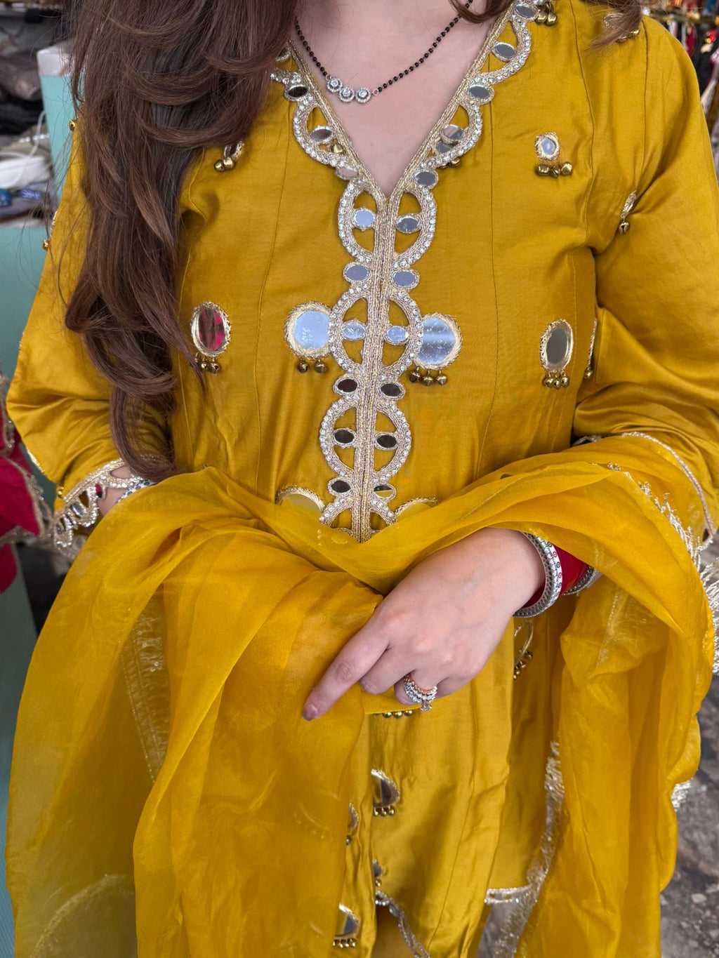 Rangrez Mirror Magic Punjabi Suit