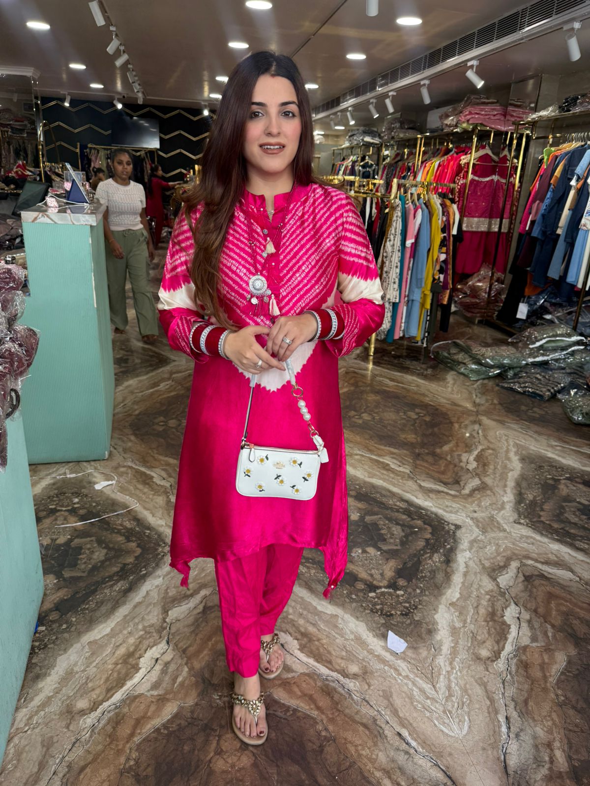 Radiance Ikat Kurti Set