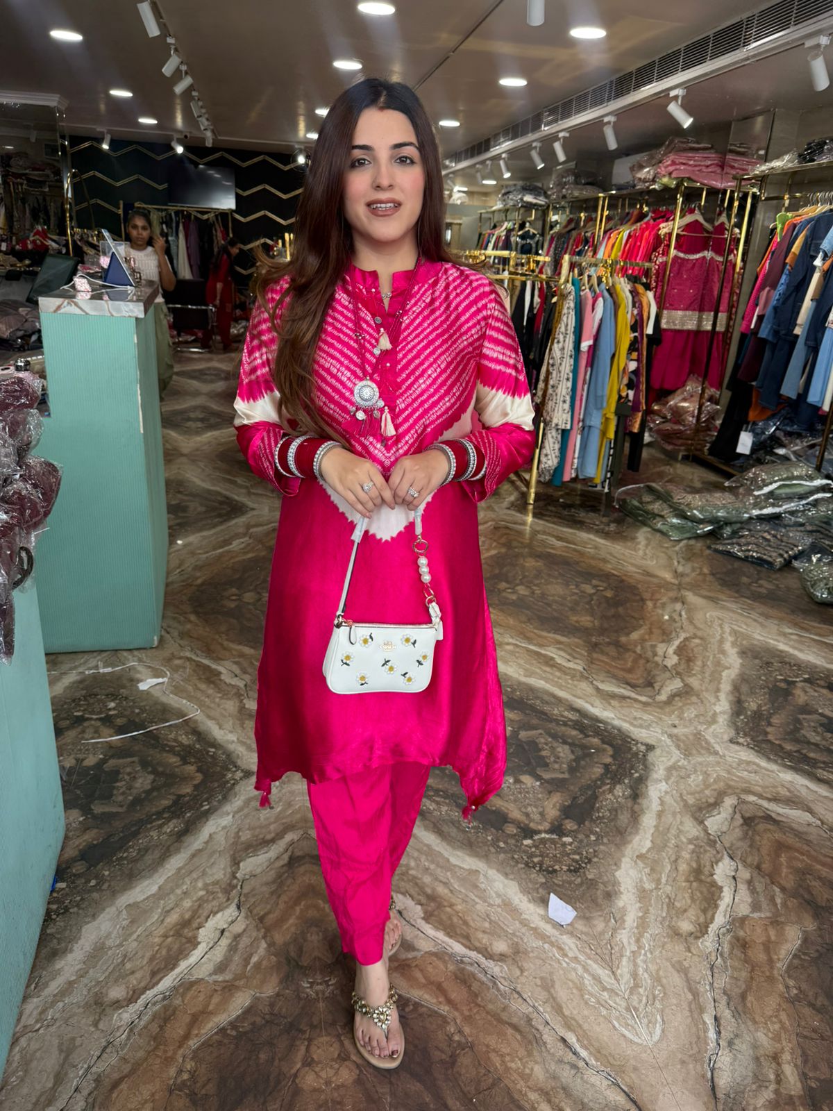 Radiance Ikat Kurti Set