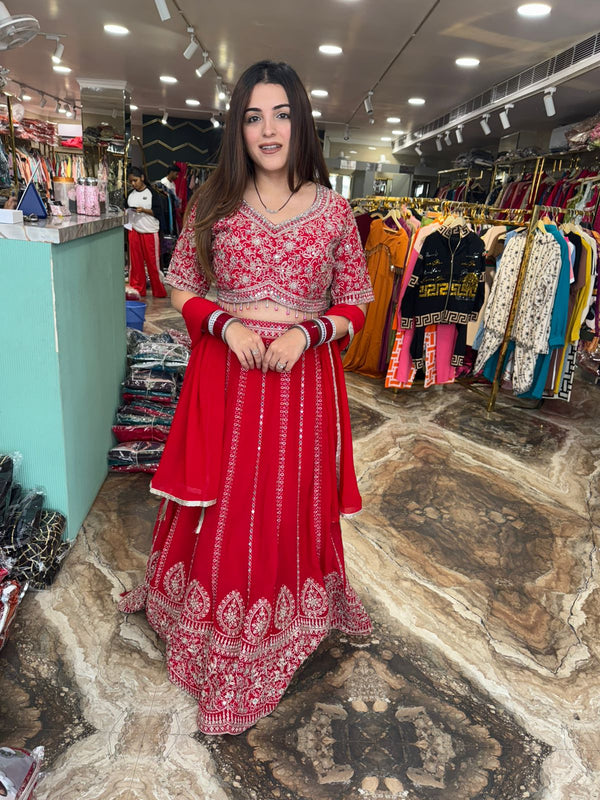 Royale Work Lehenga Set