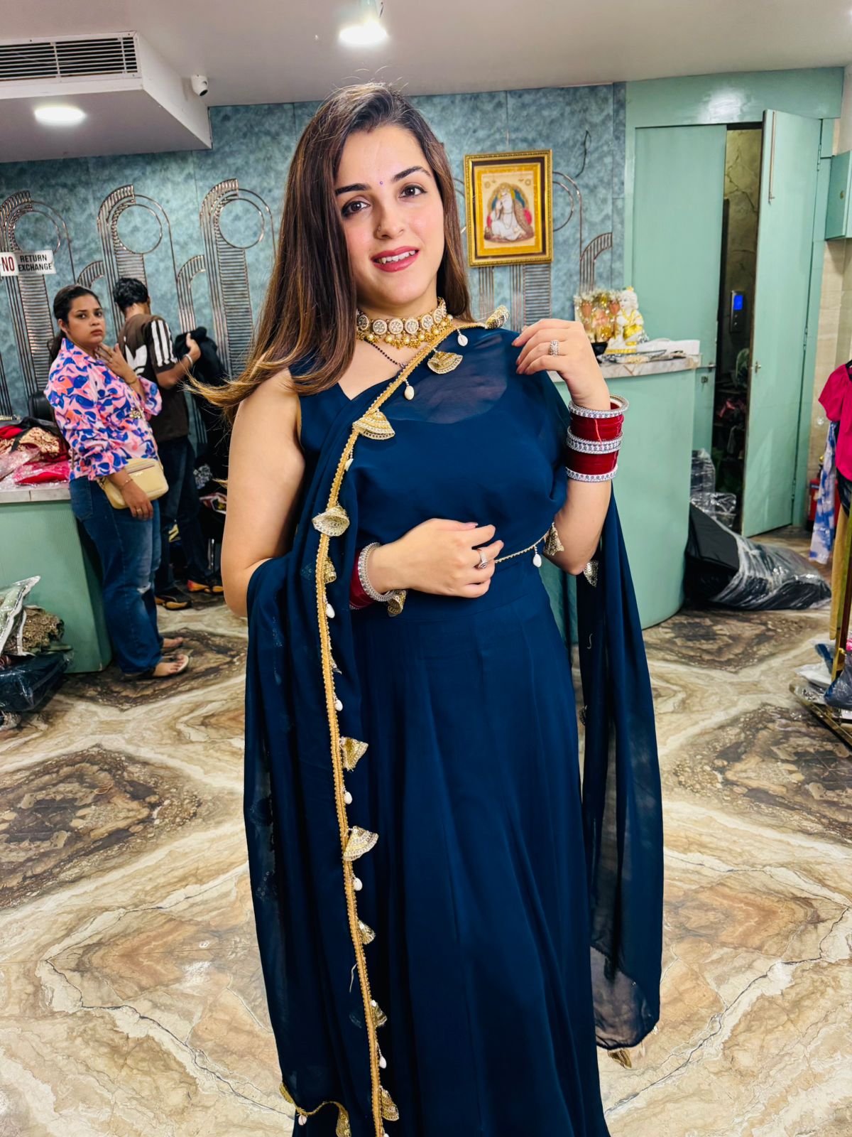 Elegance Anarkali Set