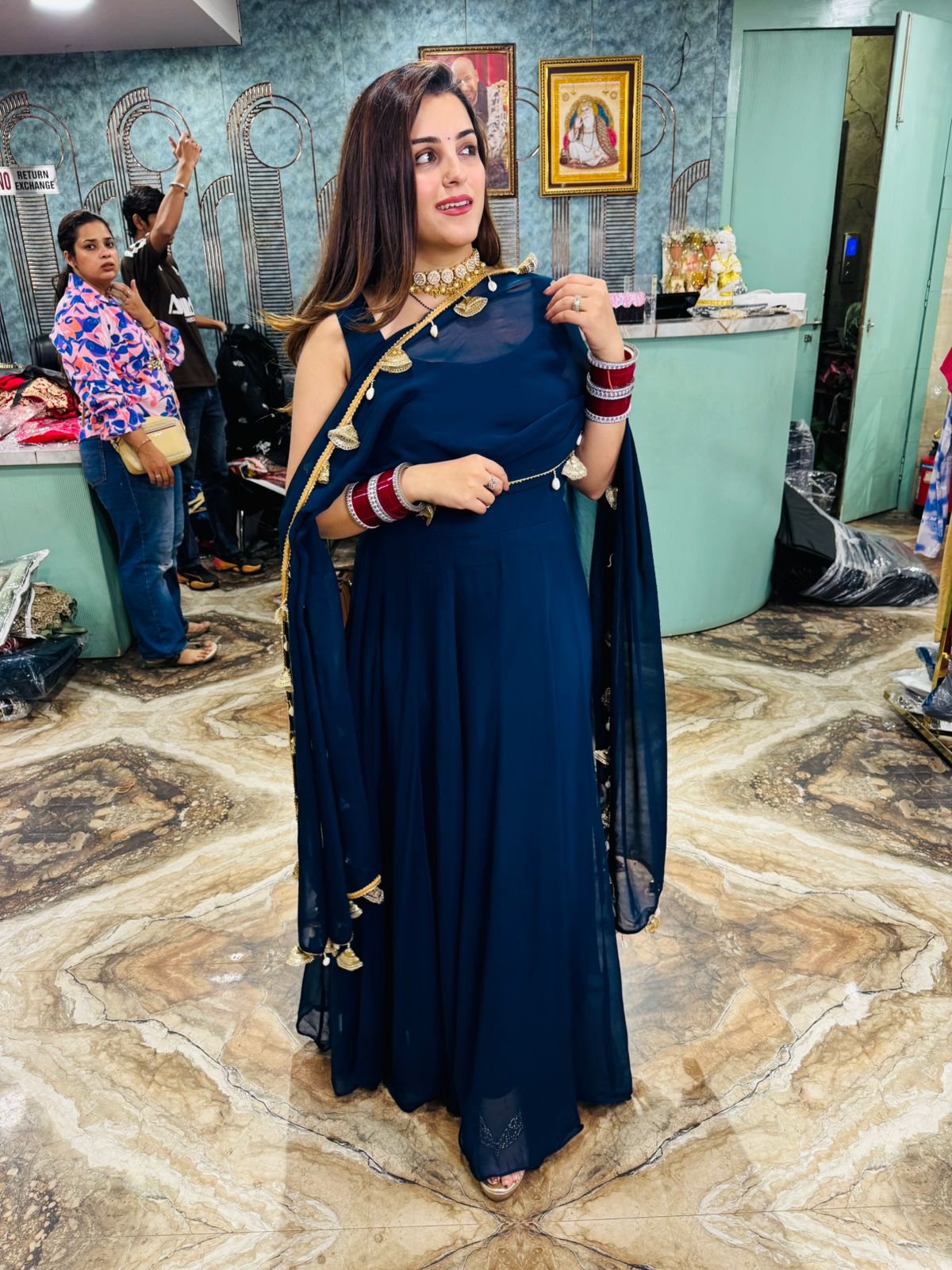 Elegance Anarkali Set