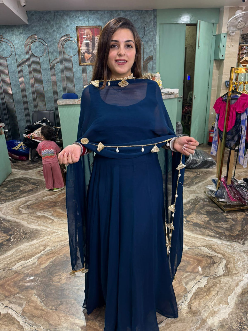 Elegance Anarkali Set