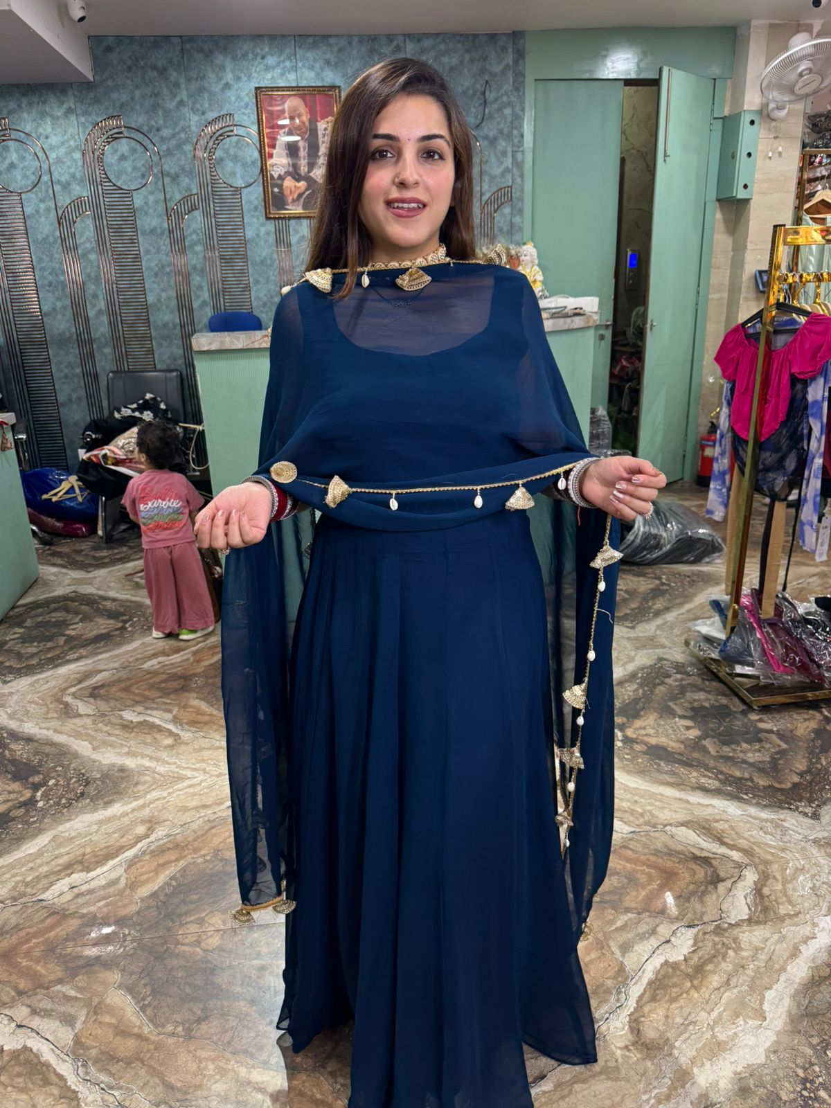 Elegance Anarkali Set